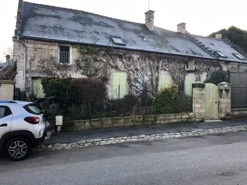 Réfection de la façade d'une longère à Chelles, Compiègne, LCDT La Coopérative des Travaux