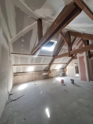 Aménagement d'un comble sur la commune de Cramaille, Compiègne, LCDT La Coopérative des Travaux