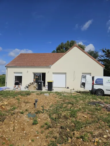 Ravalement extérieur du pavillon d'Abbeville saint-lucien, Compiègne, LCDT La Coopérative des Travaux