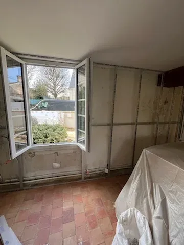 Isolation complète d'une maison intérieure à Compiègne, Compiègne, LCDT La Coopérative des Travaux