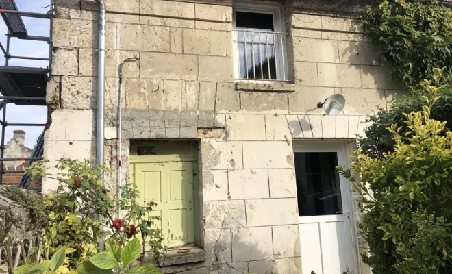 Réfection de la façade d'une longère à Chelles, Compiègne, LCDT La Coopérative des Travaux