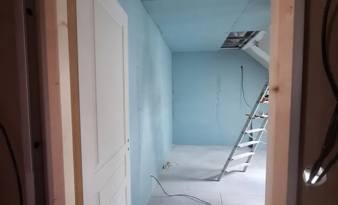 Aménagement d'un comble sur la commune de Cramaille, Compiègne, LCDT La Coopérative des Travaux