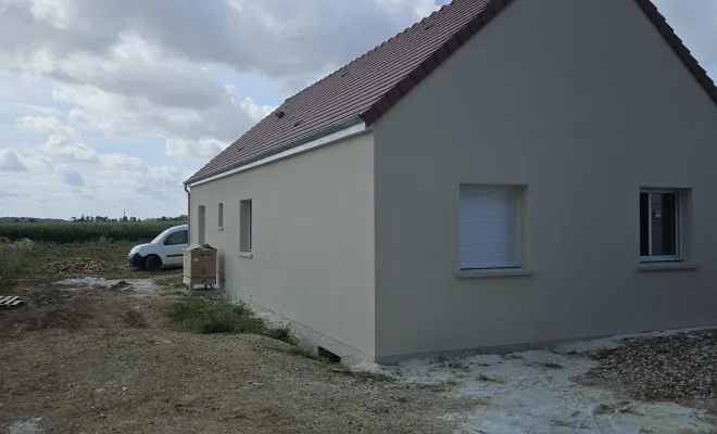 Ravalement extérieur du pavillon d'Abbeville saint-lucien, Compiègne, LCDT La Coopérative des Travaux