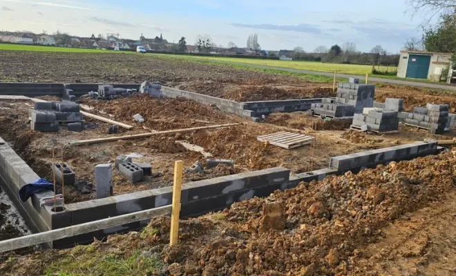 Réception du pavillon construit intégralement par la coopérative des travaux à Abbeville-Saint-Lucien, Compiègne, LCDT La Coopérative des Travaux