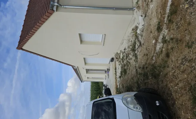 Réception du pavillon construit intégralement par la coopérative des travaux à Abbeville-Saint-Lucien, Compiègne, LCDT La Coopérative des Travaux
