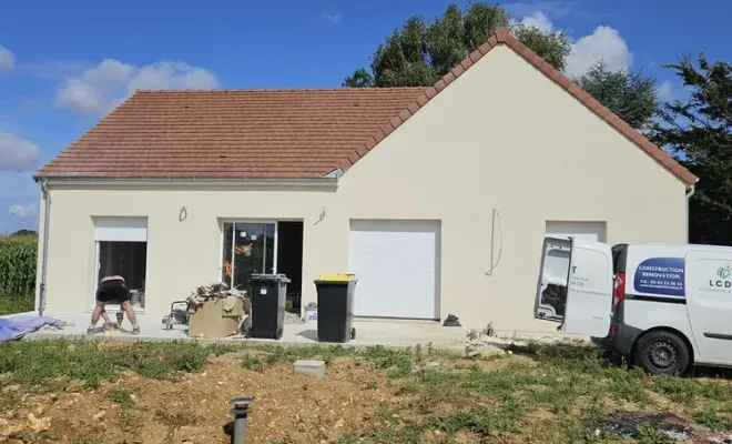 Réception du pavillon construit intégralement par la coopérative des travaux à Abbeville-Saint-Lucien, Compiègne, LCDT La Coopérative des Travaux
