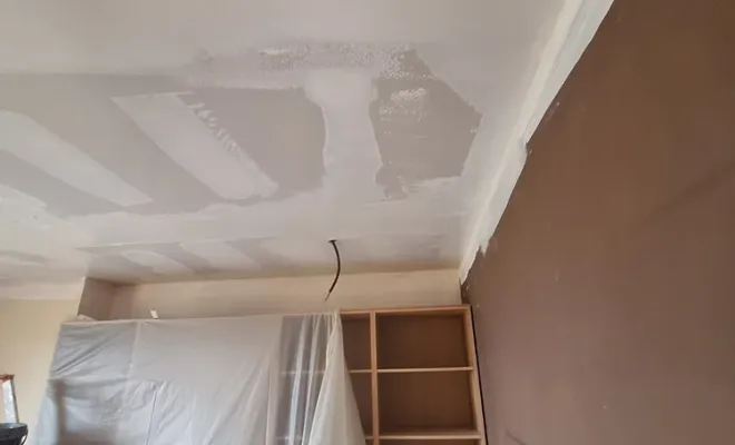 Réfection du faux plafond en BA13 sur rail mécanique à Compiègne, Compiègne, LCDT La Coopérative des Travaux