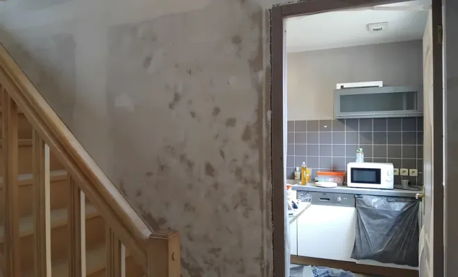 Ouverture d'un mur porteur avec renforcement par IPN, Compiègne, LCDT La Coopérative des Travaux