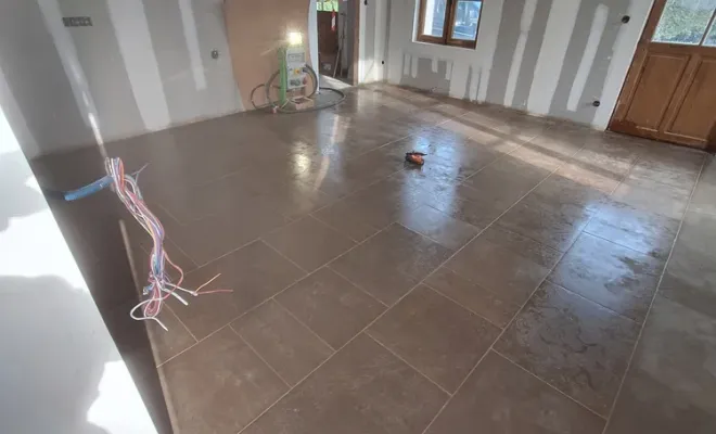 Pose de pierre naturelle dans un pavillon de maître à Compiègne, Compiègne, LCDT La Coopérative des Travaux