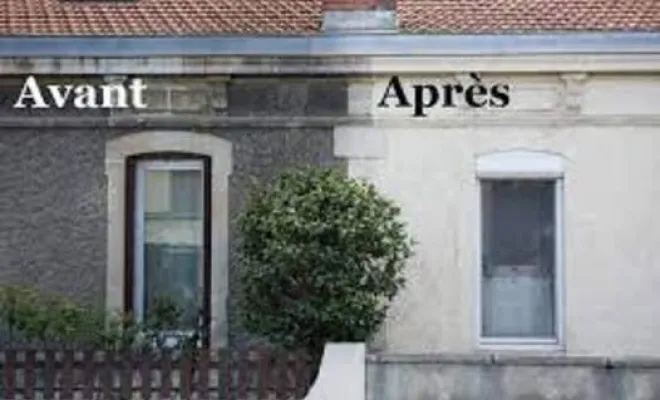 Rénovation de façade, Compiègne, LCDT La Coopérative des Travaux
